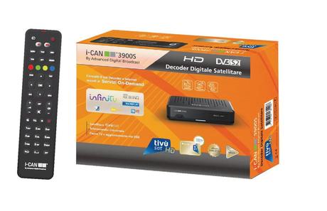 Decoder ADB i-CAN Tivùsat 3900S | Anteprima Digital-Sat, la scheda tecnica