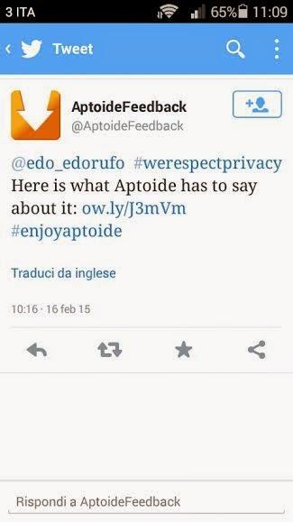 La risposta di Aptoide sul caso Google