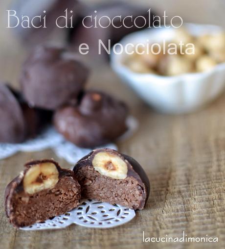 baci di cioccolato e Nocciolata Rigoni di Asiago