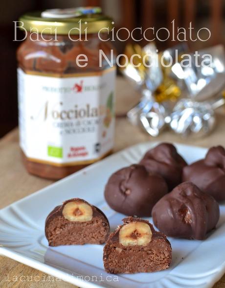 baci di cioccolato e Nocciolata Rigoni di Asiago