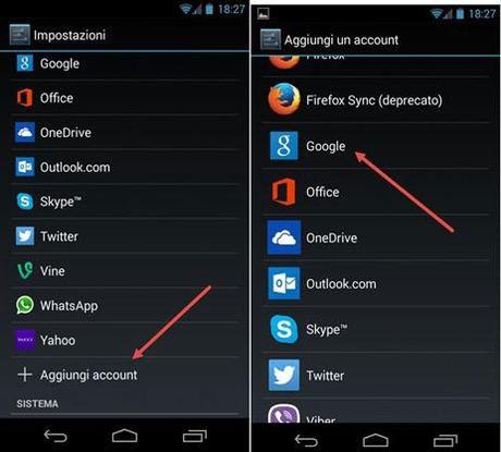 Come aggiungere un secondo account Gmail sui dispositivi Android