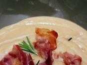 Crema farina ceci castagne speck croccante rosmarino