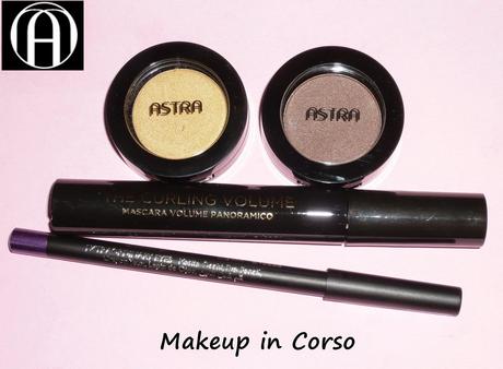 Make-up occhi con Astra