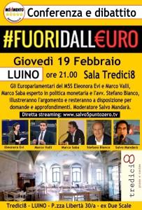 #Fuoridall'€uro