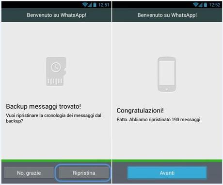 [Guida] Trasferire i messaggi di WhatsApp su un nuovo Smartphone [Android]