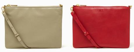 Borse: le Crossbody Bag personalizzabili con le iniziali