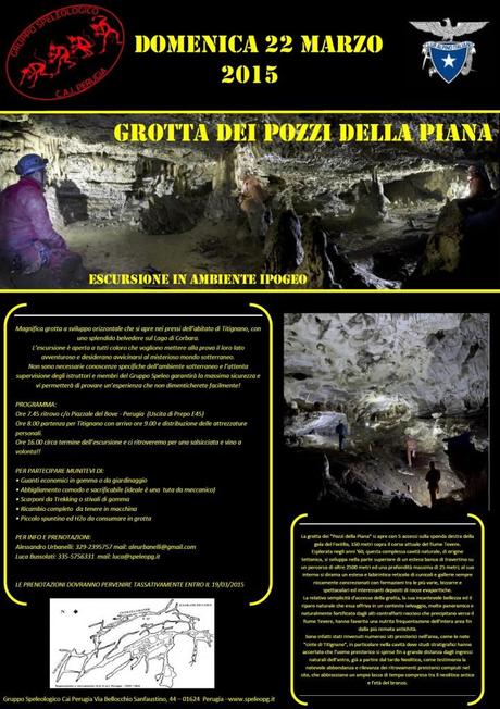 Escursione alla Grotta dei Pozzi della Piana – Titignano (TR)