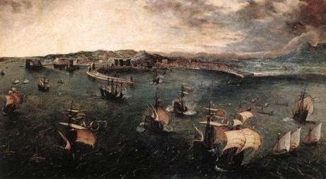 Pieter Bruegel, Battaglia navale nel golfo di napoli, 1558