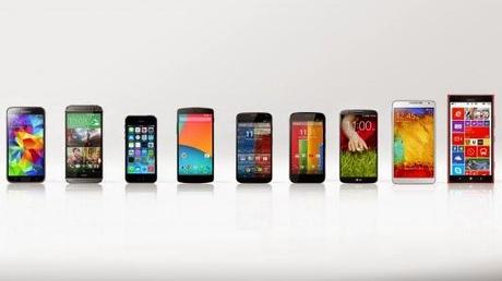 2014 a tutto Smartphone, ben 1.2 miliardi di device venduti