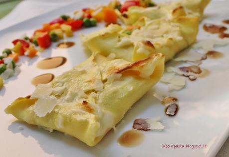 C'è Pasta per Te! Buste di pasta al forno con sorpresa di verdure