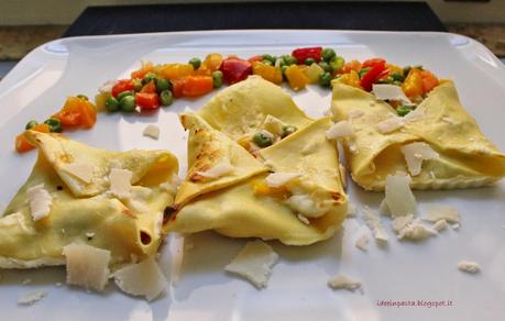 C'è Pasta per Te! Buste di pasta al forno con sorpresa di verdure