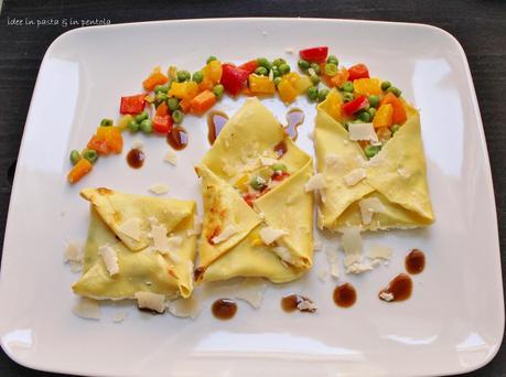 C'è Pasta per Te! Buste di pasta al forno con sorpresa di verdure