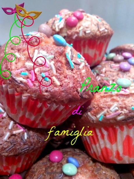 muffins carnevale