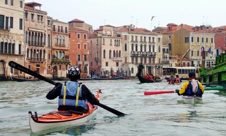 Ultimo giro in kayak a Venezia...