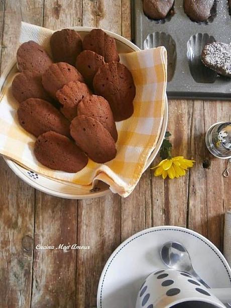 Madeleine al Cioccolato