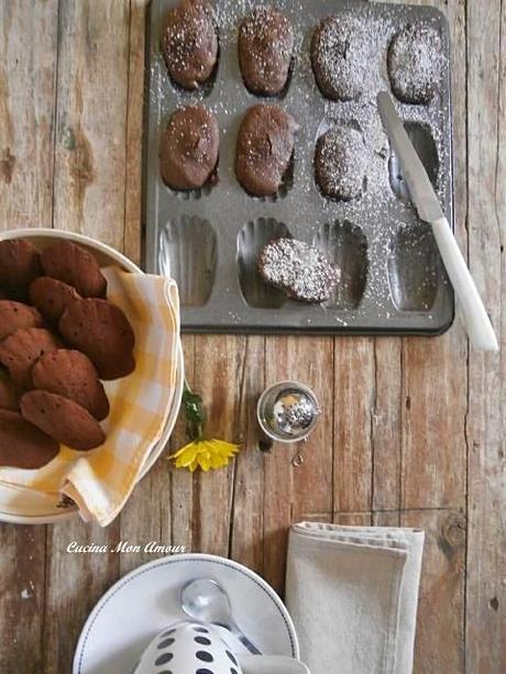 Madeleine al Cioccolato