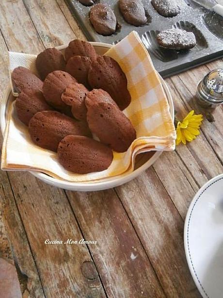 Madeleine al Cioccolato