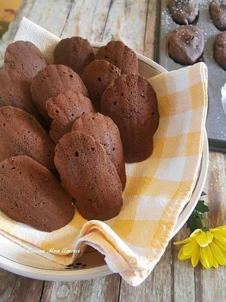 Madeleine al Cioccolato