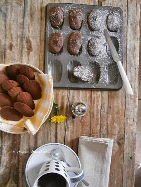 Madeleine al Cioccolato