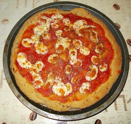 Pizza con la farina di segale