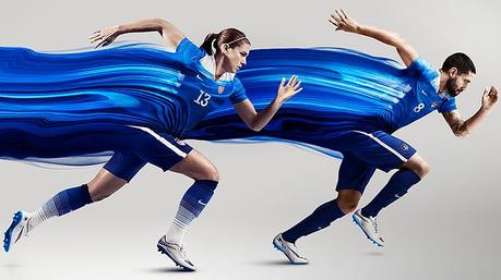 Maglia away 2015 Nike della nazionale di calcio Usa