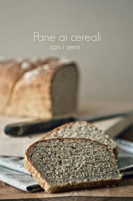 Pane ai cereali con i semi