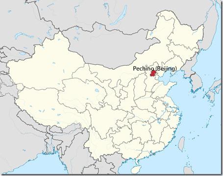 Pechino Mappa