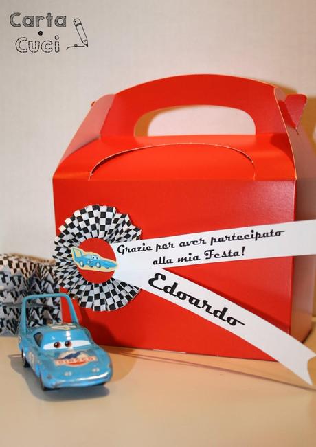 Compleanno Cars - Favors (Paper Rosette)