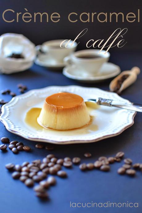 crème caramel al caffè