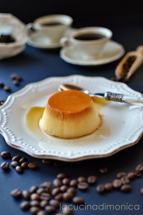 crème caramel al caffè