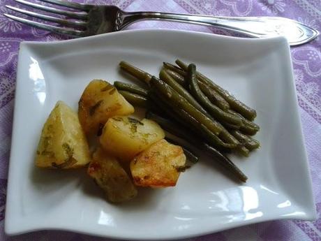 FAGIOLINI E PATATE RIPASSATI