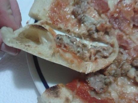 PIZZA CON LIEVITO MADRE AD IMPASTO DIRETTO A LUNGA LIEVITAZIONE