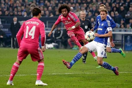 Schalke 04-Real Madrid 0-2, la Champions è casa Real; gioiello di Marcelo