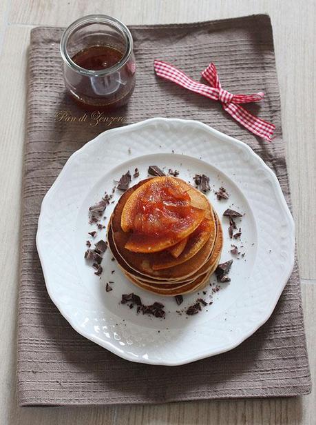 pancake pompelmo e cocco