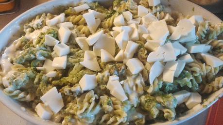 FUSILLI BROCCOLI e SALSICCIA al FORNO