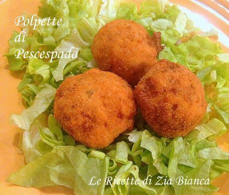 Polpette di Pescespada