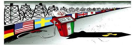 Iran's empty gas pump