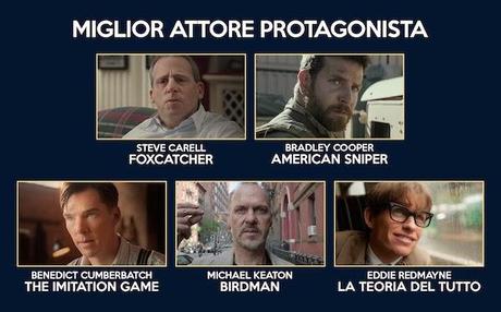 OSCAR 2015 : PRONOSTICI E SPERANZE... DITE LA VOSTRA !