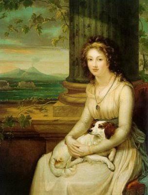 HOLLAND HOUSE, the Regency London's most celebrated salon, and its hostess, Baroness Lady Elizabeth Vassall-Fox.