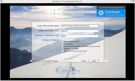 [Guida] Trasformare [Windows 7/8/8.1] in [Windows 10] [Transformation Pack]