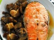 Salmone funghi