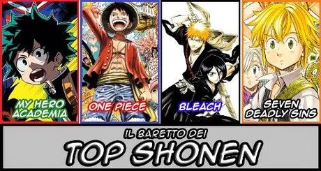 One Piece 777, My Hero Academia 30, Seven Deadly Sins 114 e Bleach 616 (aka Il baretto dei Top Shonen)