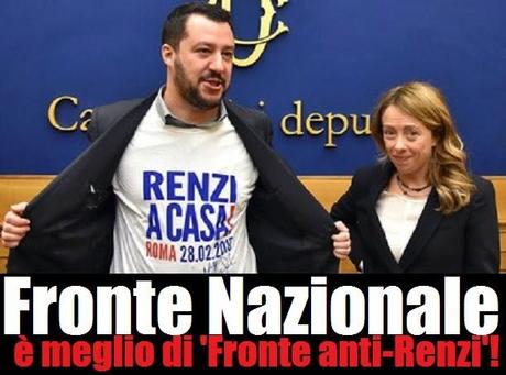Salvini - Meloni: prove tecniche di 'Fronte Nazionale'!