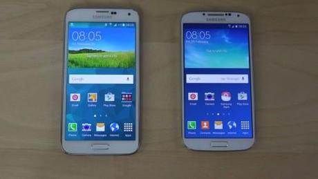 Android 5.0 Lollipop su Samsung Galaxy S4 GT-I9505: video anteprima e confronto sulla velocità di apertura delle applicazioni con Galaxy S5 Lollipop Samsung Galaxy S5 Android 5.0 vs. Samsung Galaxy S4 Android 5.0