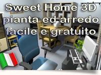 Sweet Home 3D Pianta Arredo facile Free