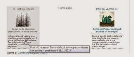 Post più recenti e Post più vecchi in Blogger, ecco qualche modifica.