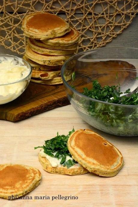 Frittatine integrali con rucola e stracchino: per continuare a mangiar sano con #lebuonericette