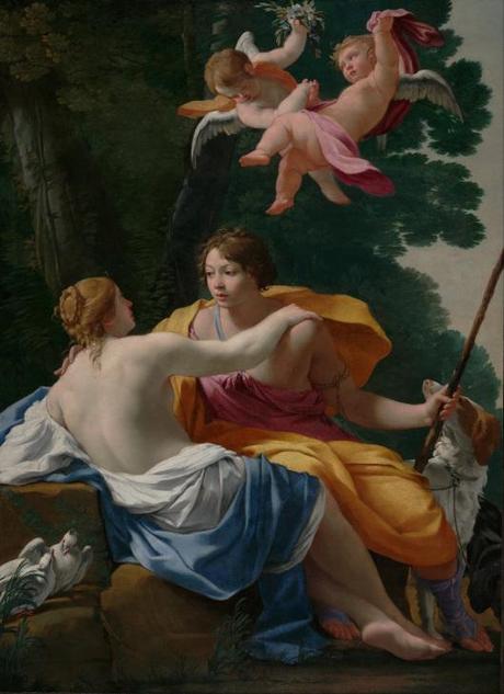 Simon Vouet - Venere e Adone