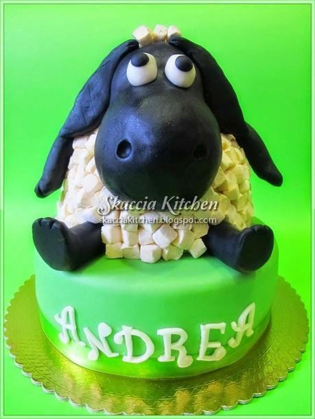 Shaun the Sheep Cake