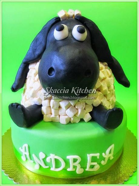 Shaun the Sheep Cake